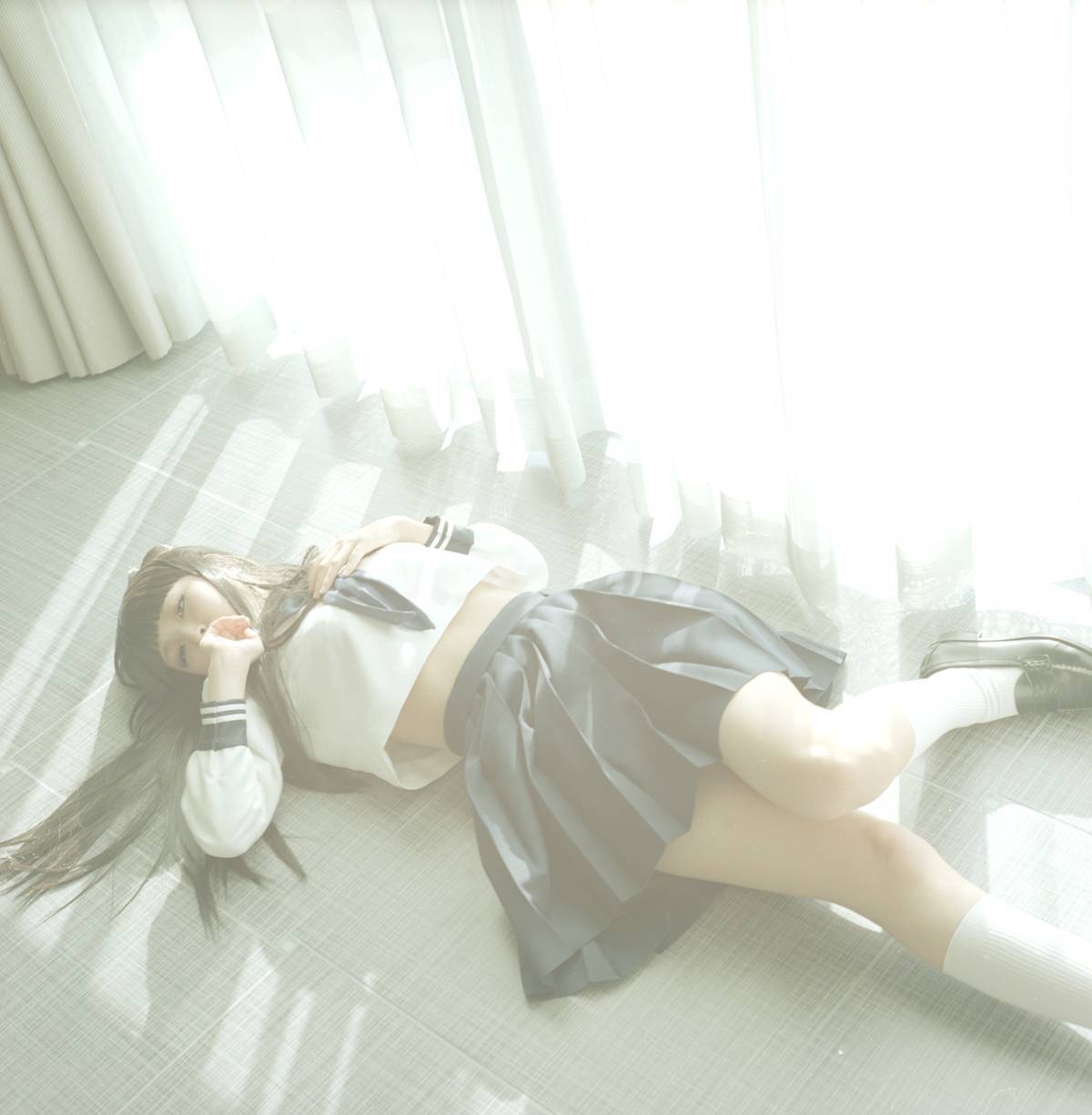 [Cosplay] Awesome body School Girl Cosplay Set